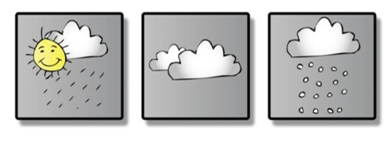 Rainy clouds