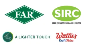 Autumn round up peas logo